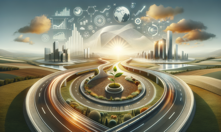 Widok na nowoczesne biurowce w Warszawie w województwie mazowieckim, symbolizujące rozwój i wyzwania biznesu w regionie.